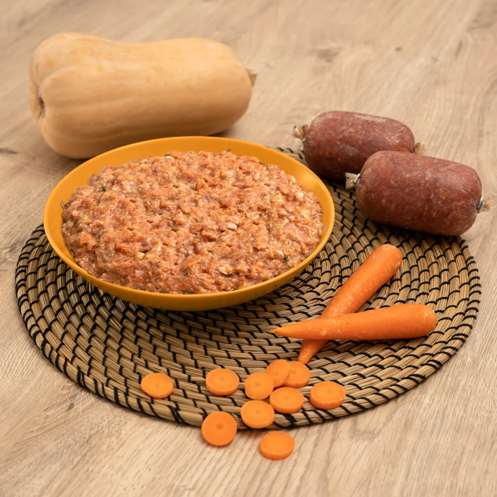 Menú BARF de conejo - 10,5kg granel (21x500gr) - Image 2