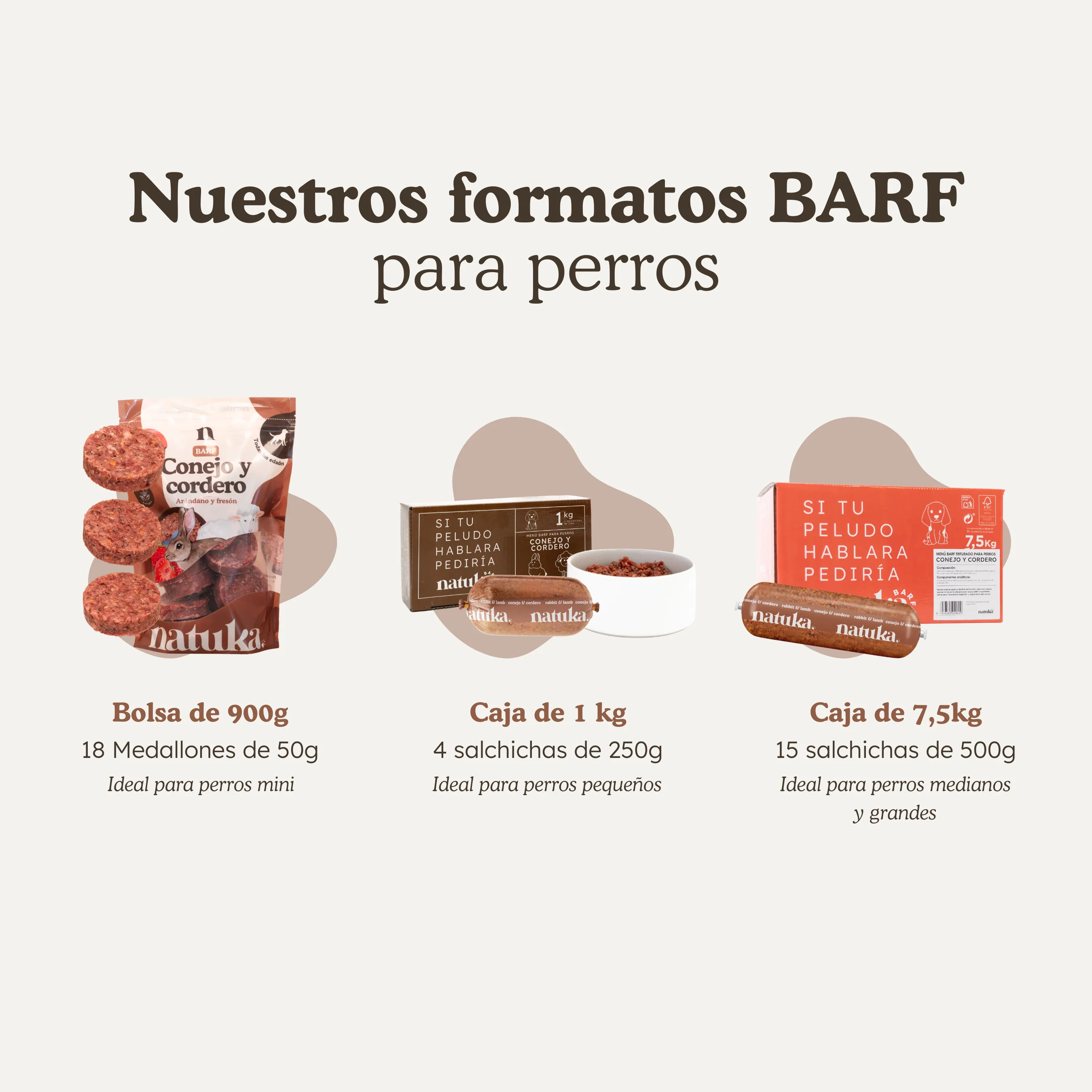 Menú BARF de conejo y cordero - Image 3